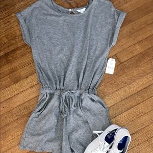 Grey Romper. Size S. Time&Tru